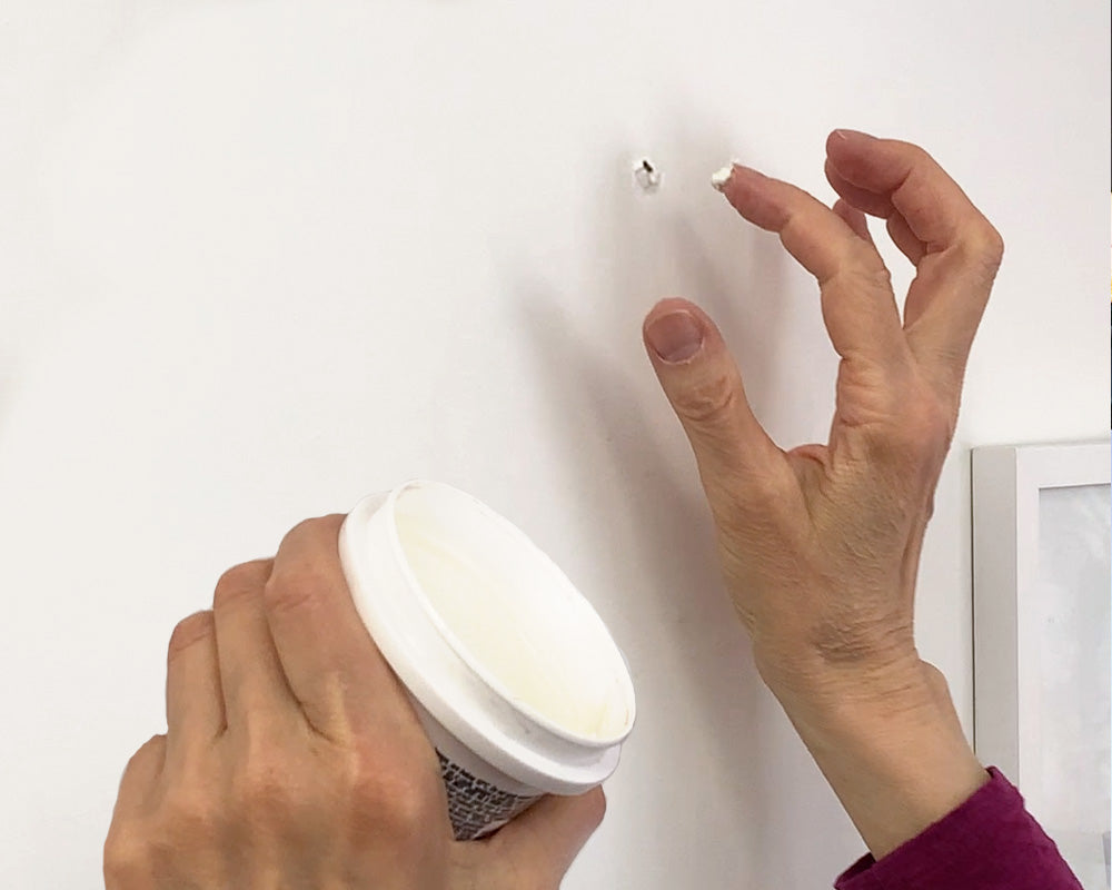 Easy tips to fill picture hanging holes in drywall
